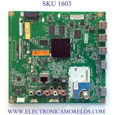 MAIN PARA TV LG NUMERO DE PARTE EBT63015107 / EAX65610206 / 44EBT000-00YG / RU44H06598 / 43PRSLAF0002 / 62444405 / GO42N401PQ / PANEL LC470DUE (FG)(A4) / MODELO 47LB5800-UG.AUSWLJR / 47LB5800-UG / 47LB5800